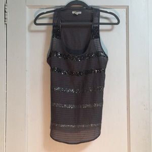 Gray American eagle tank top